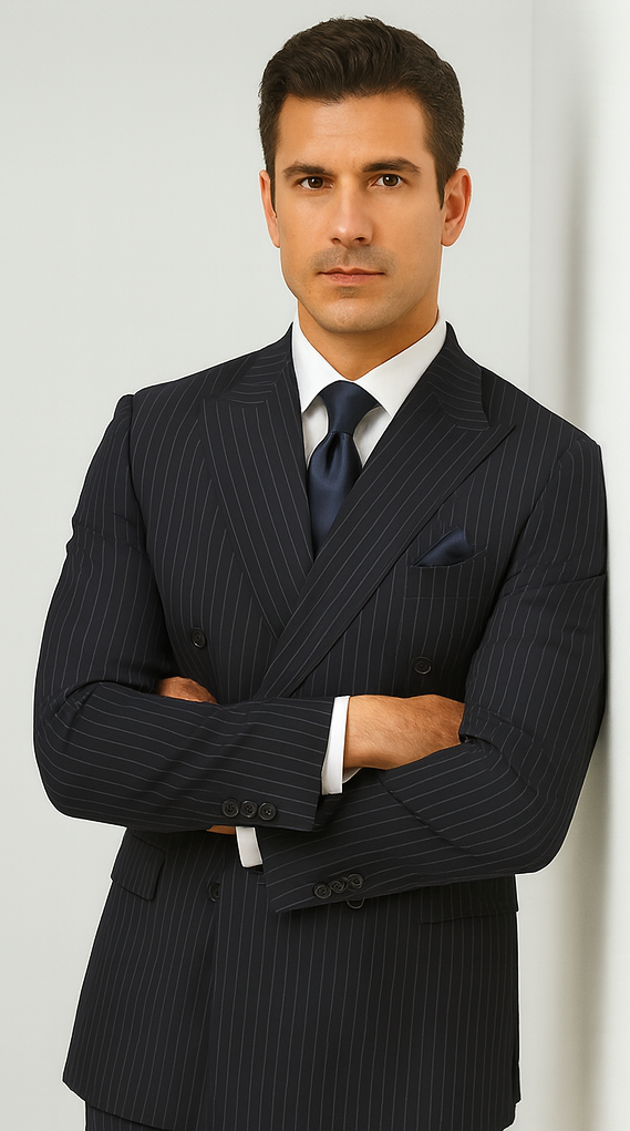 Rossi Man RM1223 – Milano Series Modern Slim Fit Suit for Men - Formalwear for Men