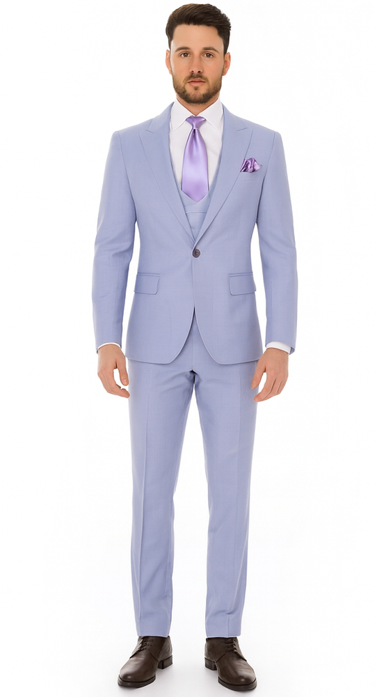 Rossi Man RM1396 – Paul Collection Elegant Formal Suit for Men - Tailored Modern Style