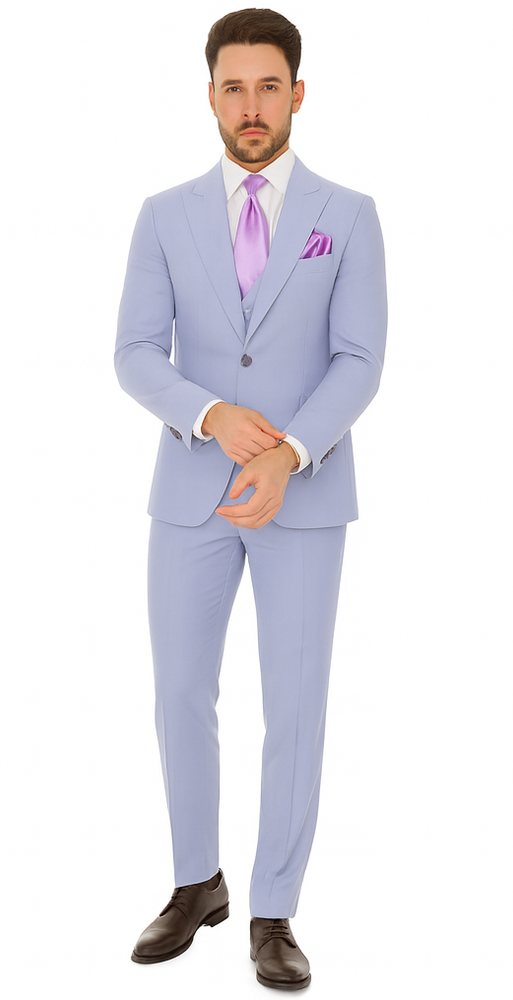 Rossi Man RM1396 – Paul Collection Elegant Formal Suit for Men - Tailored Modern Style