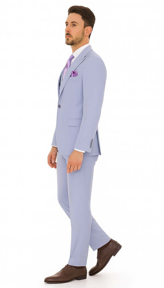Rossi Man RM1396 – Paul Collection Elegant Formal Suit for Men - Tailored Modern Style