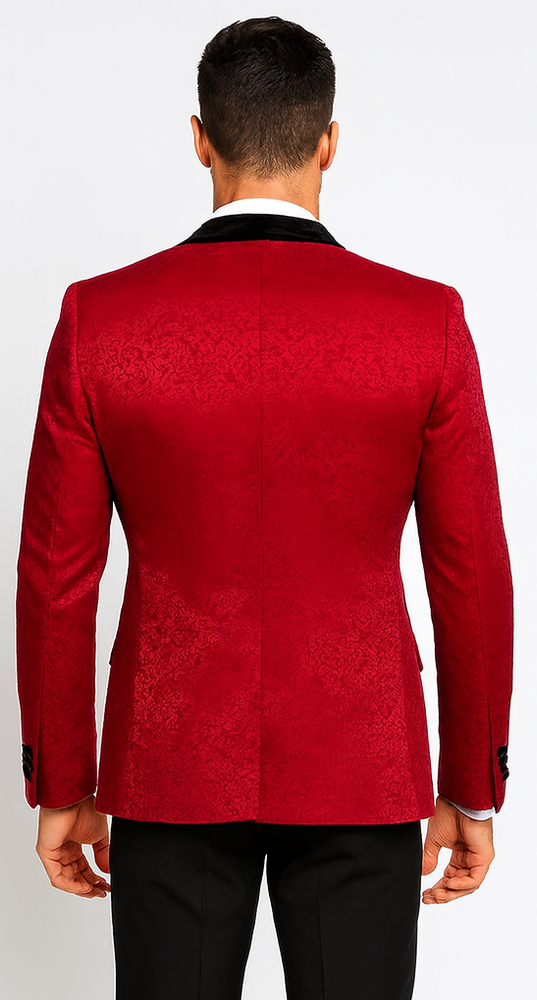 Rossi Man RM1448 – Elegant Smoking Style 3-Piece Tuxedo Set for Men - Modern Formalwear