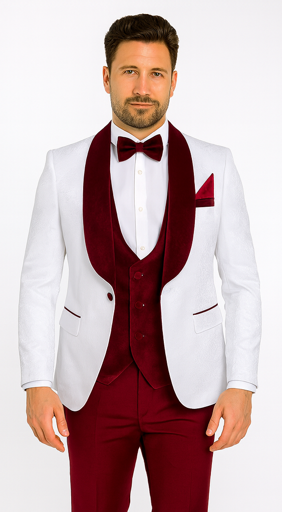ROSSI MAN SMOKING S 3 PIECE TUXEDO RM1483 main image 1
