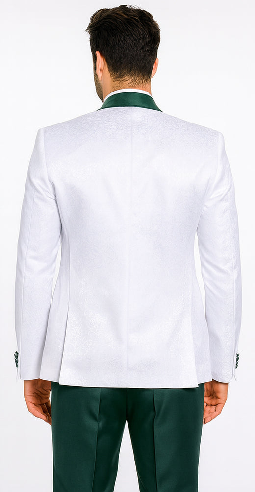 Rossi Man RM1482 – Men’s 3-Piece Tuxedo from the Smoking S Collection - Elegant Formalwear for Men