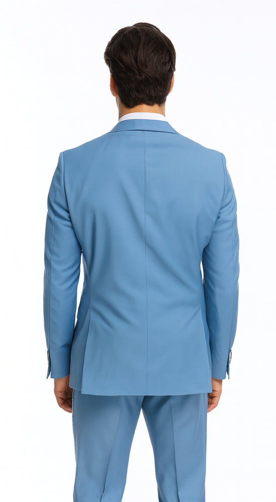 Rossi Man RM1771 – Sophisticated Milano Slim Fit Suit for Men - Modern Formalwear