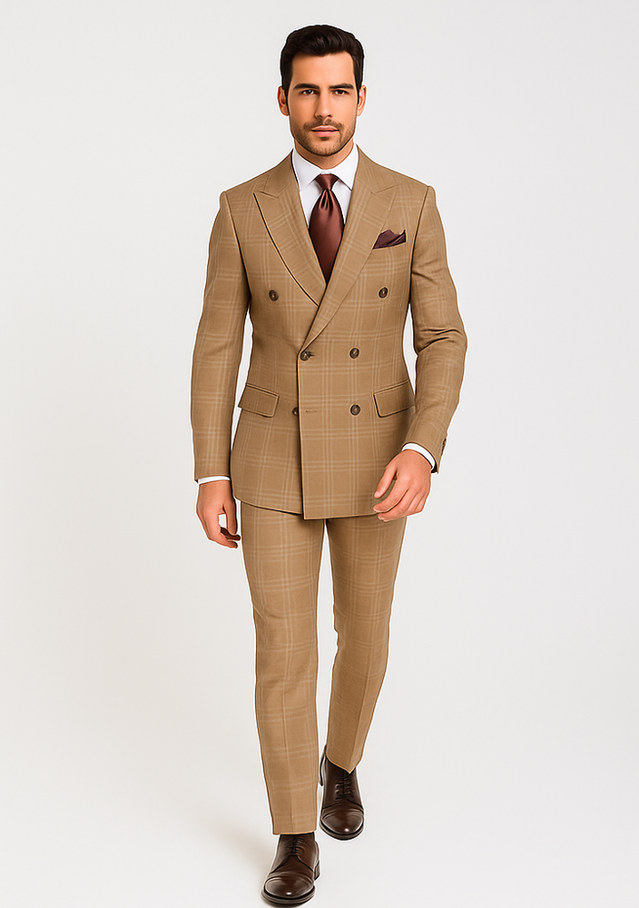 Rossi Man RM1797 – Timeless Milano Suit for Men’s Formal & Casual Wear - Tailored Fit Dress Suit