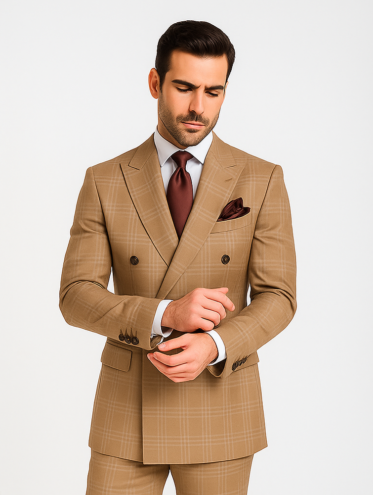 Rossi Man RM1797 – Timeless Milano Suit for Men’s Formal & Casual Wear - Tailored Fit Dress Suit