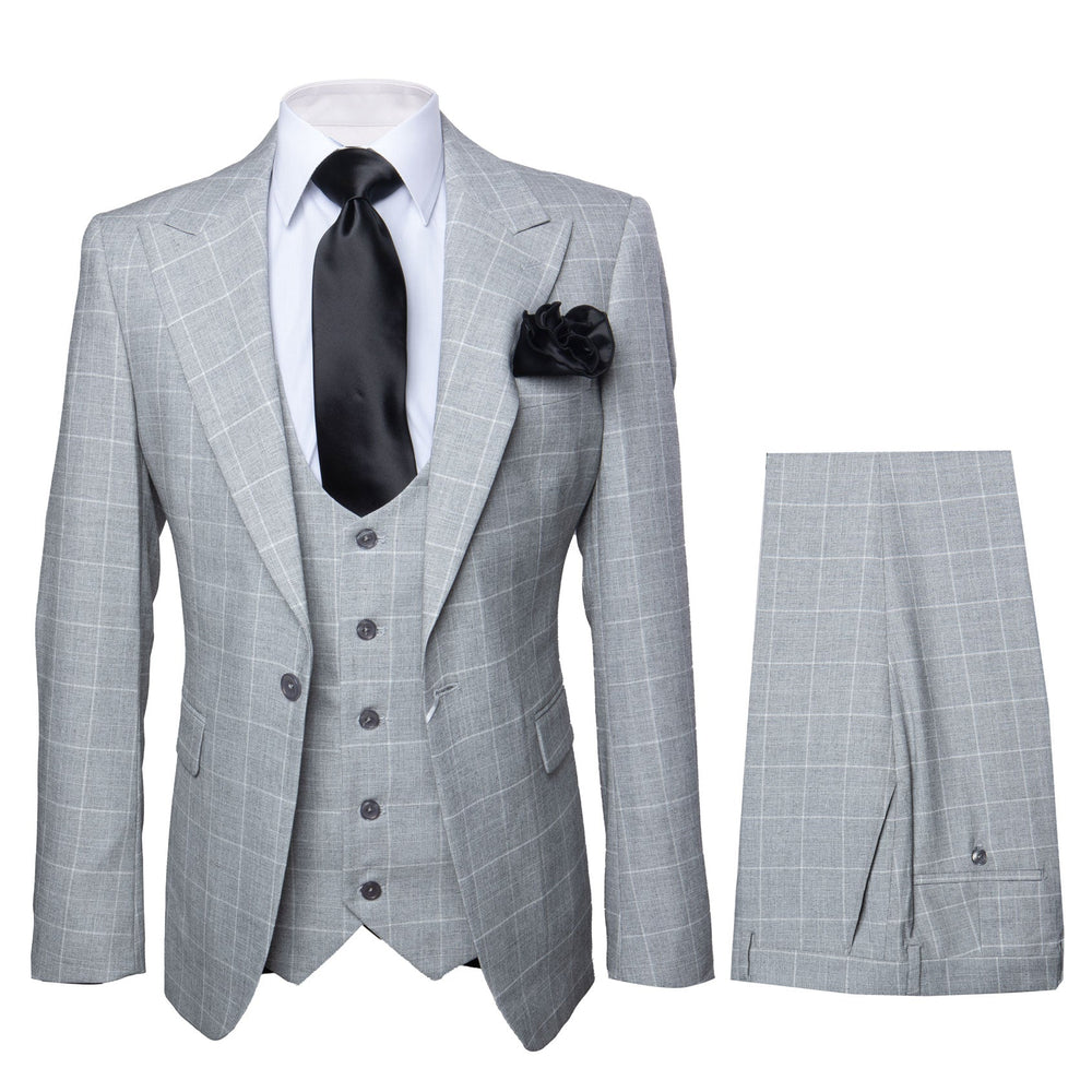 Rossi Man RM1851 Tom – Men’s Slim Fit 3 Piece Suit for Modern Elegance & Timeless Style