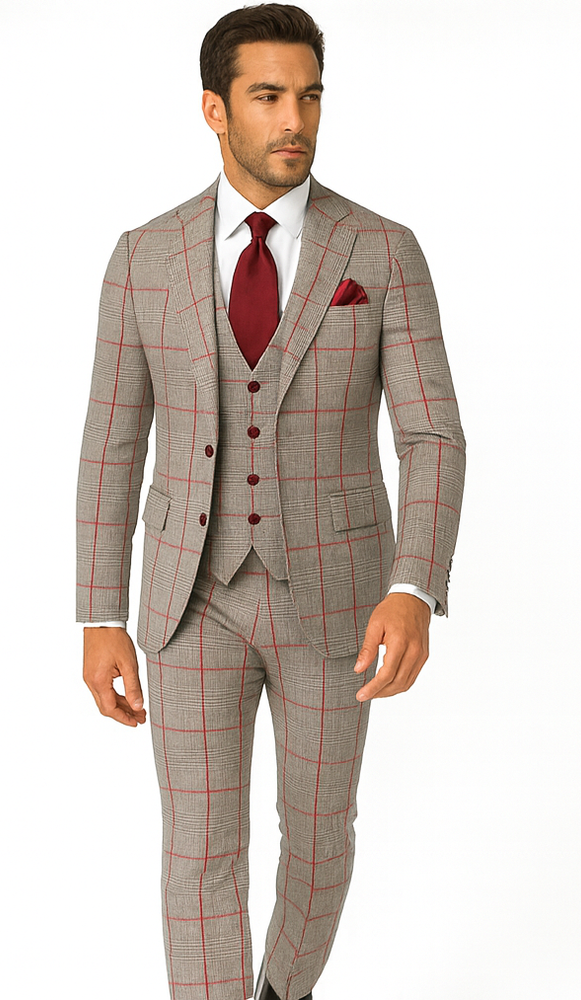Rossi Man RM1854 Tom Slim Fit Suit – Modern Men’s Formalwear