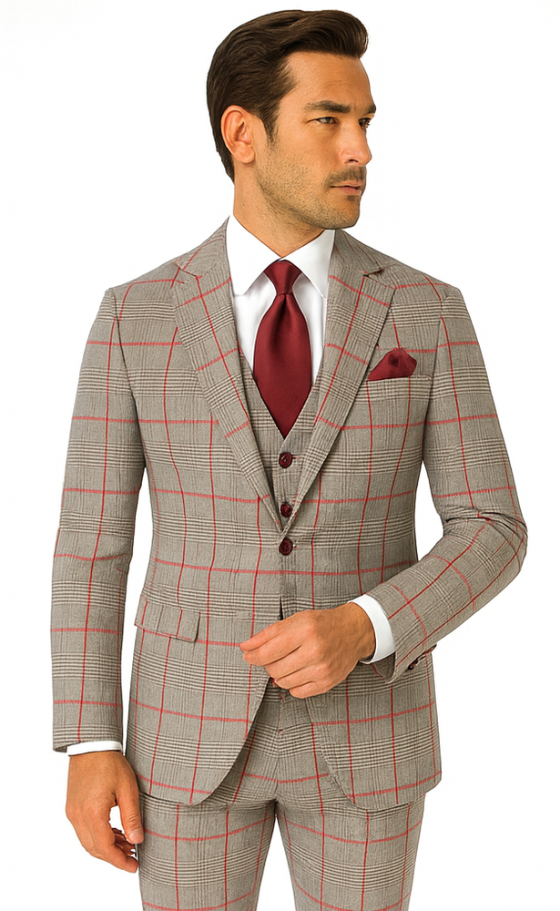 Rossi Man RM1854 Tom Slim Fit Suit – Modern Men’s Formalwear