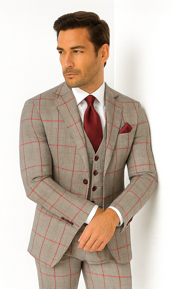 Rossi Man RM1854 Tom Slim Fit Suit – Modern Men’s Formalwear