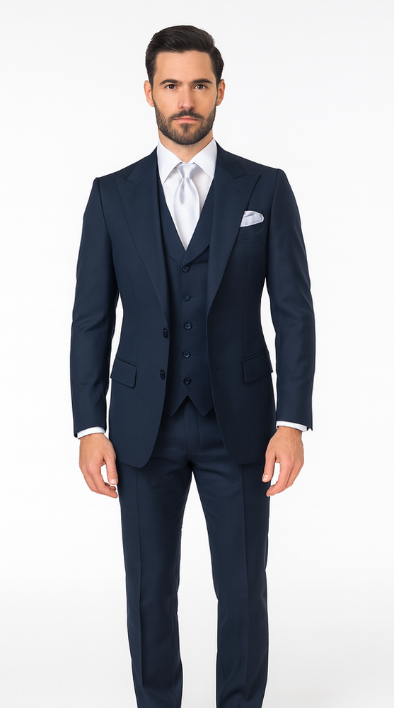 Rossi Man Sam Collection RM2302 – Elegant Men’s Suit - Modern Tailored Formalwear