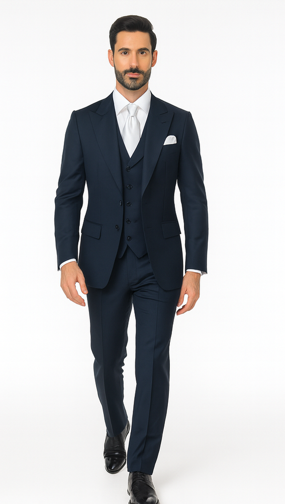 Rossi Man Sam Collection RM2302 – Elegant Men’s Suit - Modern Tailored Formalwear