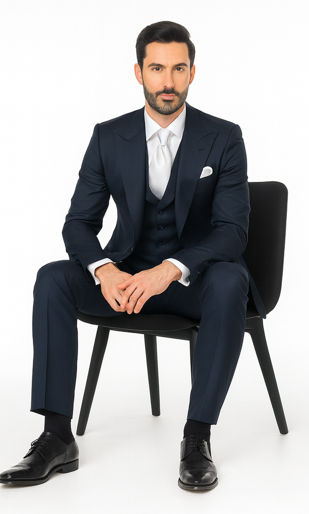 Rossi Man Sam Collection RM2302 – Elegant Men’s Suit - Modern Tailored Formalwear