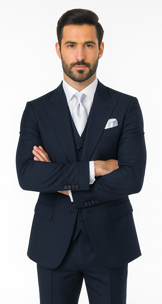 Rossi Man Sam Collection RM2302 – Elegant Men’s Suit - Modern Tailored Formalwear