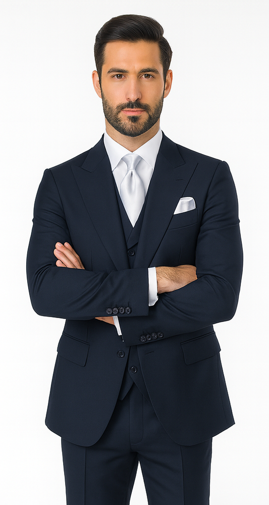 Rossi Man Sam Collection RM2302 – Elegant Men’s Suit - Modern Tailored Formalwear