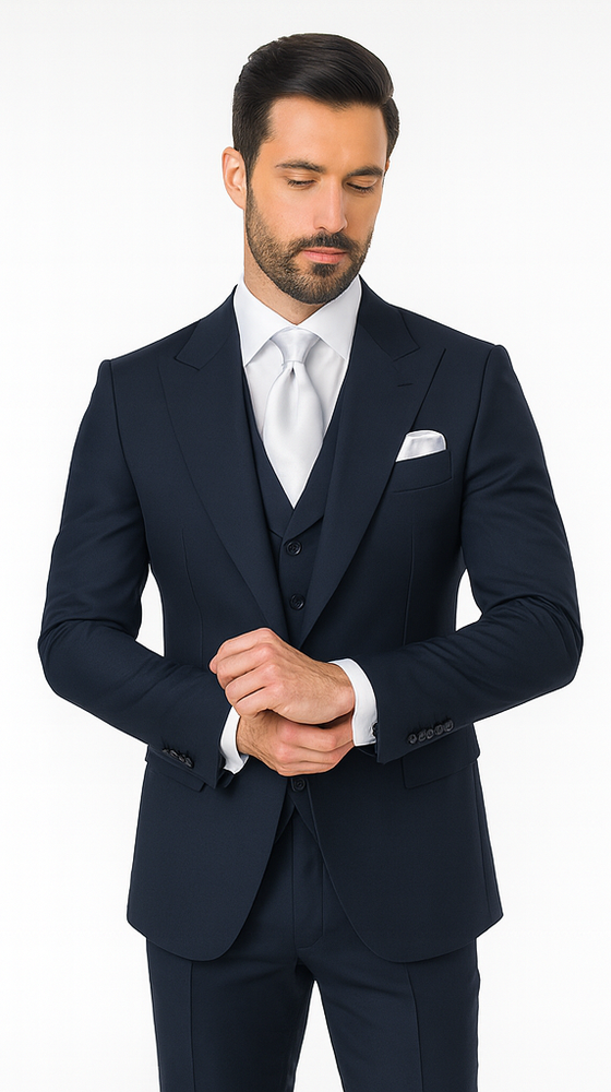 Rossi Man Sam Collection RM2302 – Elegant Men’s Suit - Modern Tailored Formalwear
