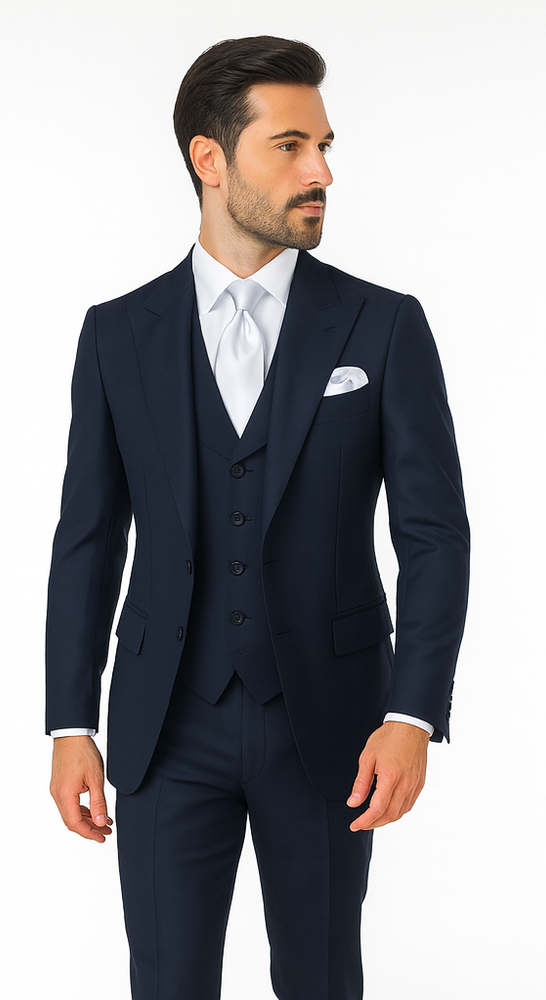 Rossi Man Sam Collection RM2302 – Elegant Men’s Suit - Modern Tailored Formalwear