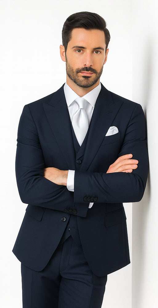 Rossi Man Sam Collection RM2302 – Elegant Men’s Suit - Modern Tailored Formalwear