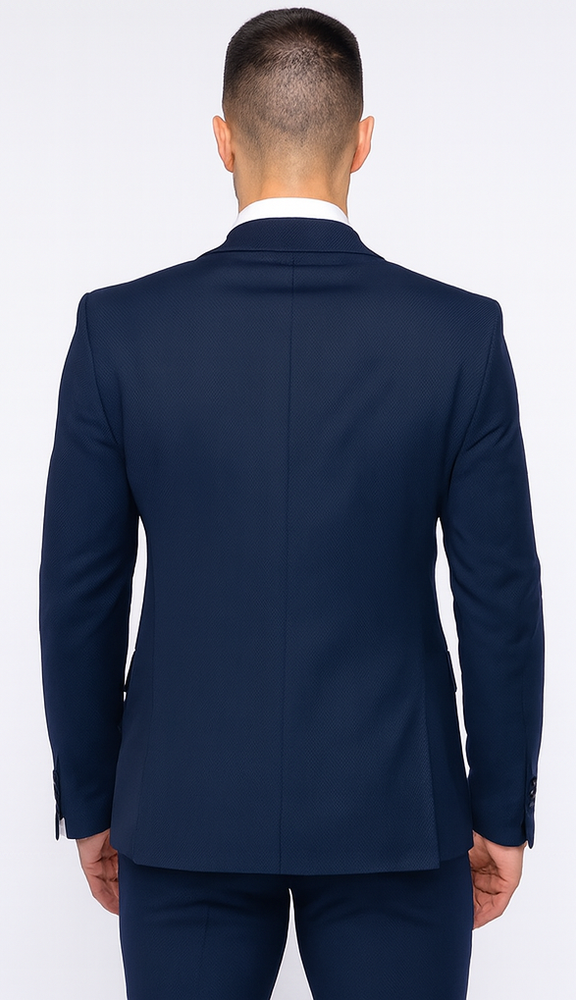 Rossi Man Sydney II RM1311 – Premium 3 Piece Modern Fit Suit for Stylish Gentlemen -  Formalwear