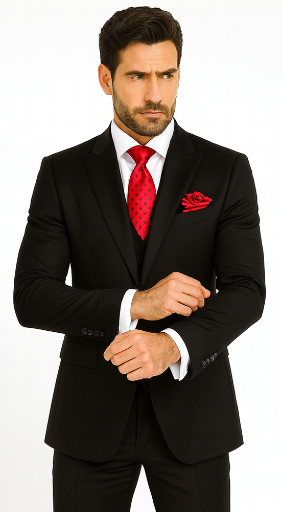 Rossi Man Sydney - RM1101 – Slim Fit Formal Suit for Men - Modern Tailored Elegance