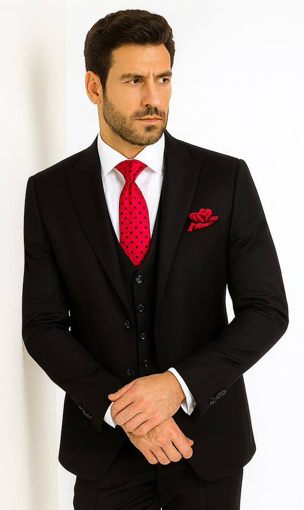 Rossi Man Sydney - RM1101 – Slim Fit Formal Suit for Men - Modern Tailored Elegance