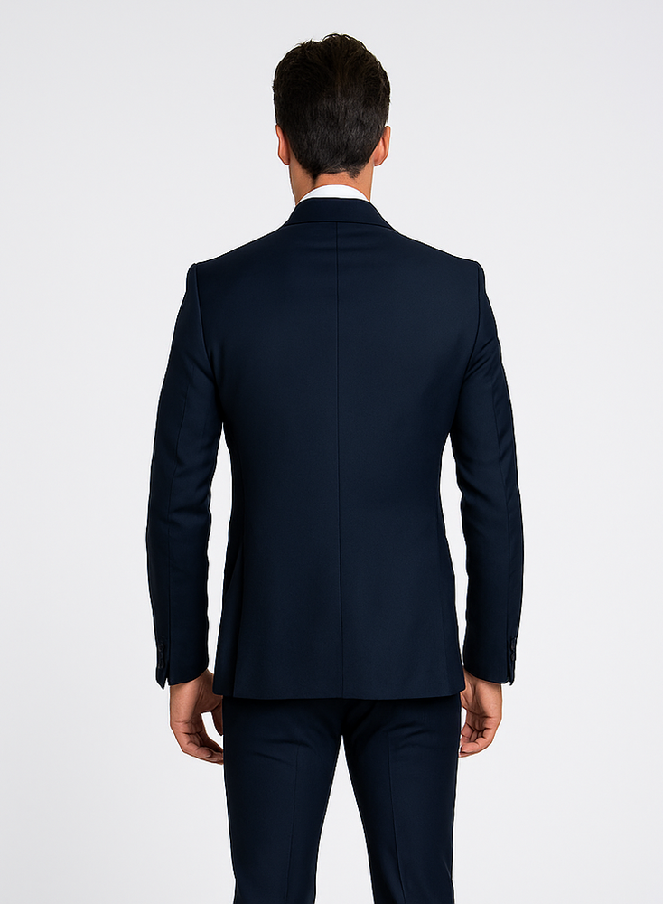 Rossi Man Zeus RM1004 – Premium Men’s Formal Suit, Modern Slim Fit Black-Tie