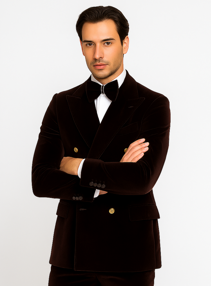 Rossi Man Zeus RM1572 – Classic Men’s Tuxedo for Timeless Formal Style - Black-Tie Elegance