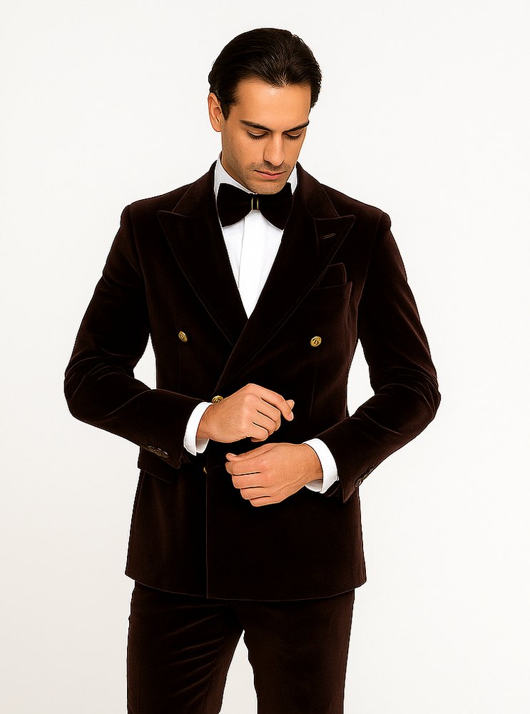 Rossi Man Zeus RM1572 – Classic Men’s Tuxedo for Timeless Formal Style - Black-Tie Elegance
