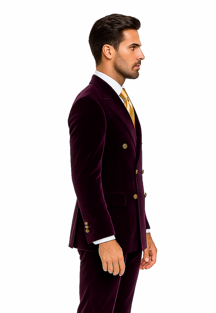 Rossi Man Zeus RM1573 – Elegant Men’s Tuxedo for Formal Occasions -  Slim Fit Black-Tie Suit