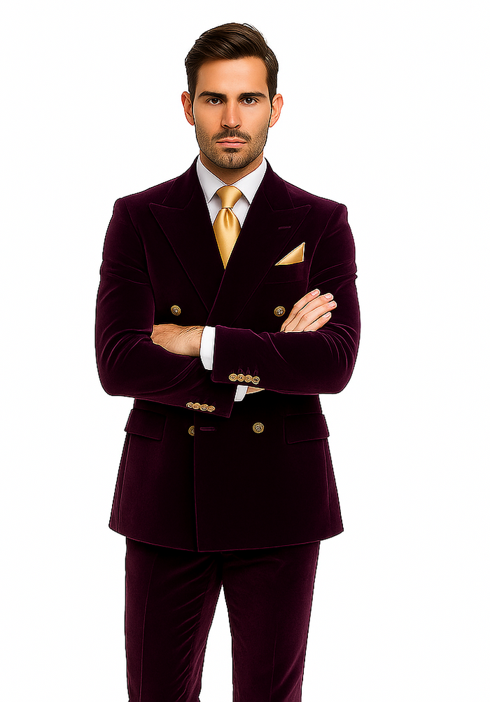 Rossi Man Zeus RM1573 – Elegant Men’s Tuxedo for Formal Occasions -  Slim Fit Black-Tie Suit