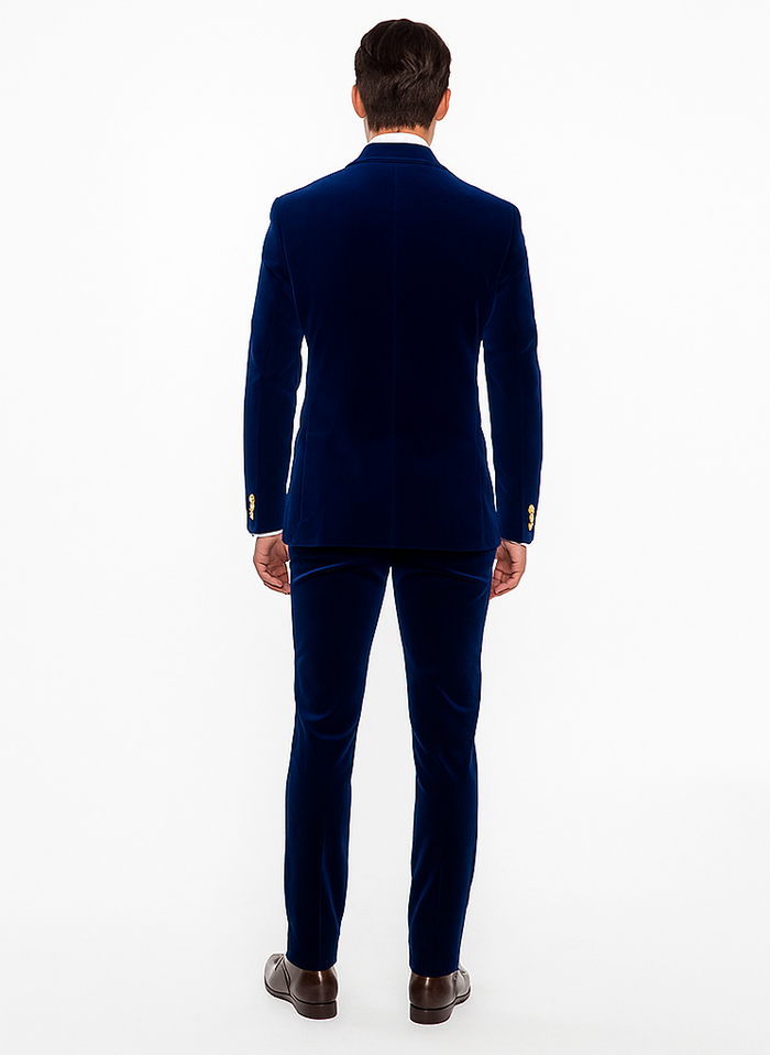 Rossi Man Zeus RM1576 – Classic Men’s Formal Suit, Slim Fit Black-Tie