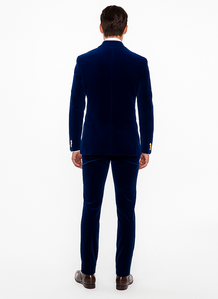 Rossi Man Zeus RM1576 – Classic Men’s Formal Suit, Slim Fit Black-Tie