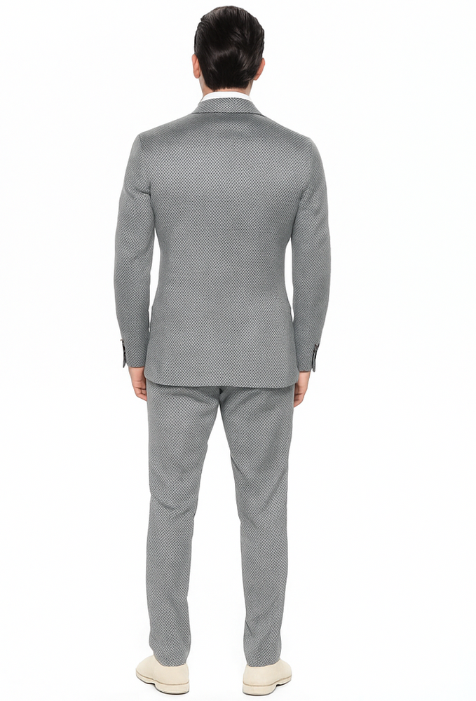 Rossiman Men’s Dress Suit | Timeless Classic Formal Suit for Men – Italian Tailored Luxury Slim Fit Design