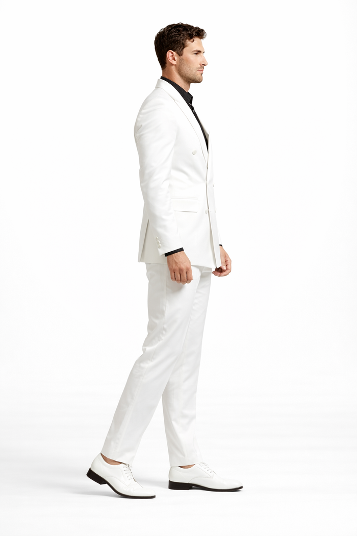 Rossiman Rossi Man Men's Tailored Dress Suit – Premium Formalwear