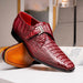 Marco Di Milano Luigi Wine Leather Oxford