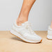 Zelli Roxi Italian Suede and Calfskin Luxury Sneaker in White