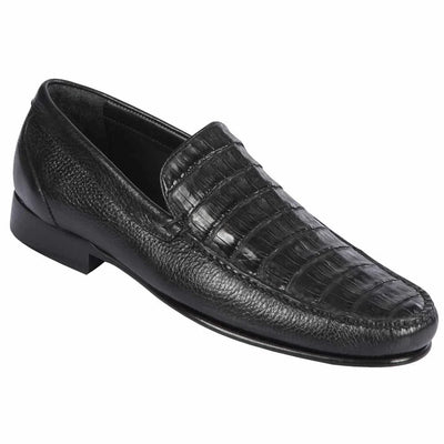 Mens Black Slip On Dress Shoes