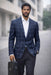 Blue Blazer Single Breasted Jacket