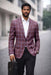Mauve Blazer Single Breasted Jacket