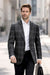 Black Blazer Mens Sport Coat