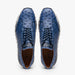 Marco Di Milano Scanno Navy Ostrich Quill Sneakers
