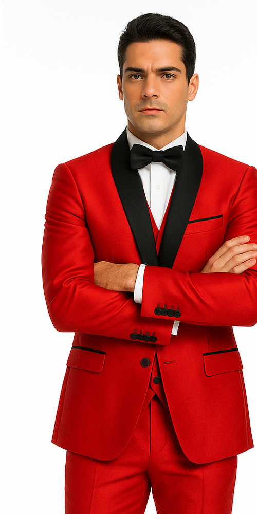 shiny-red-tuxedo-shawl-collar-jacket