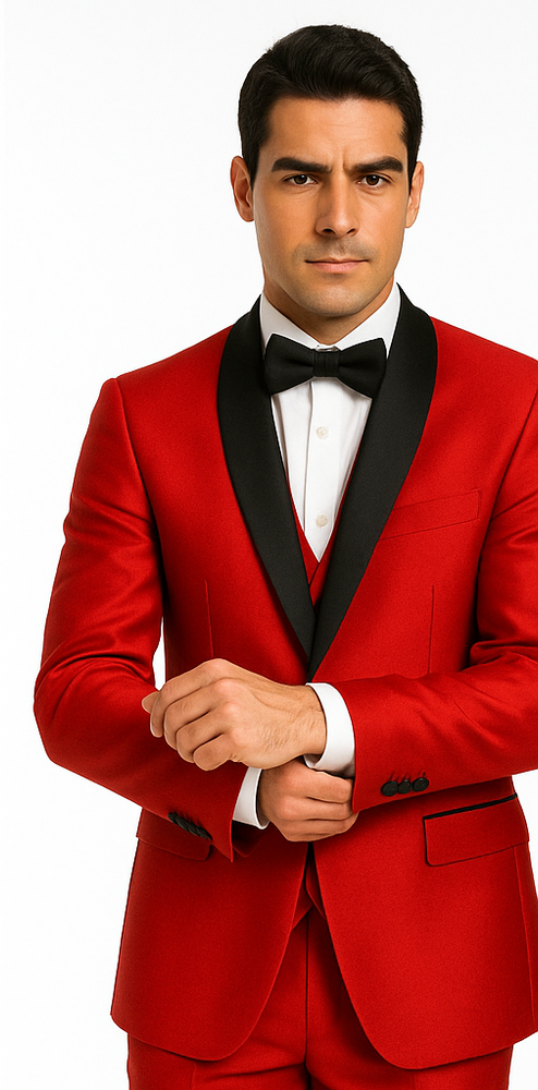 shiny-red-tuxedo-shawl-collar-jacket