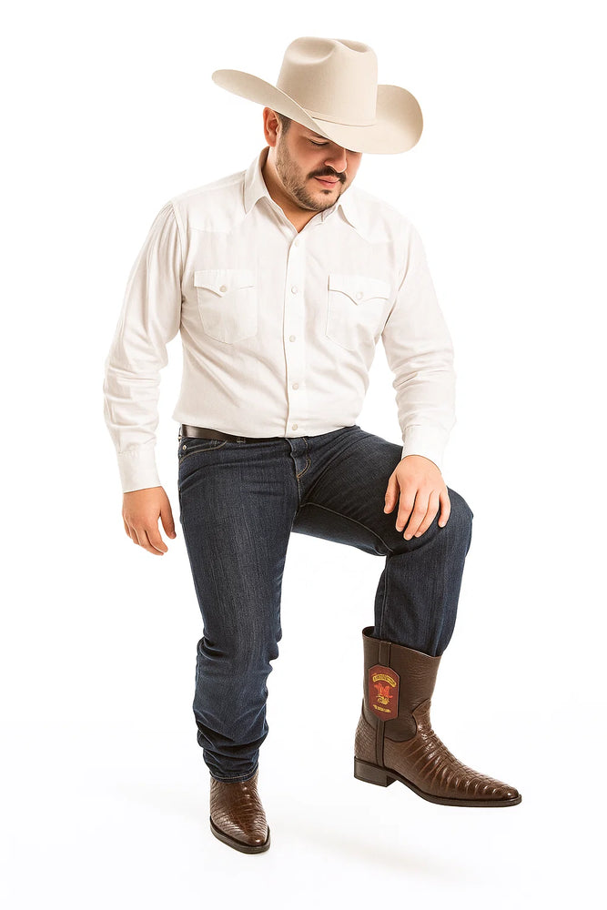 Mens Dress Ankle Boots Los Altos Boots Short Cowboy Boot 