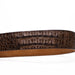 Marco Di Milano Silvio Belt Washed Brown Leather Loafer