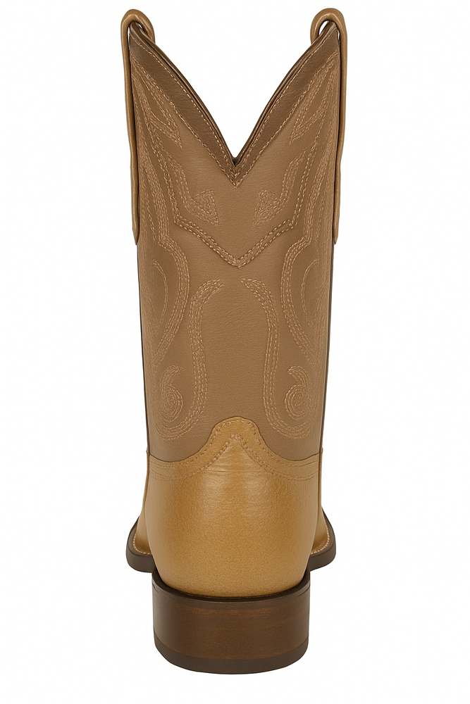 Men's Wild West Smooth Ostrich Skin 3X Toe Boots 29504-B