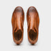 Zelli Spettacolare Pebble Grain Slip-On Sneaker in Cognac