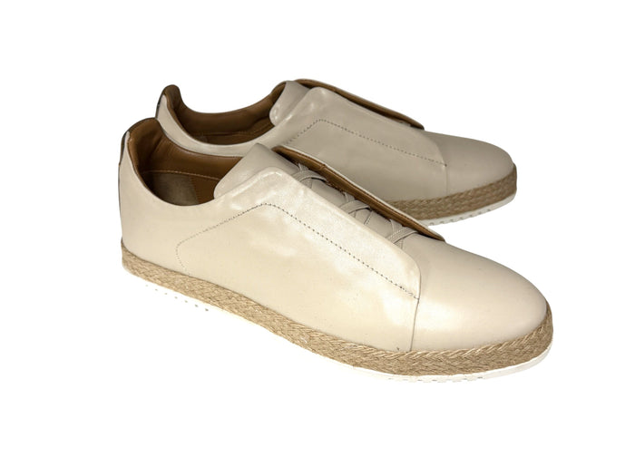 P01005 Sportivo- Elastic Vamp- Off White Cream