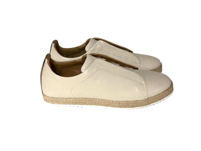 P01005 Sportivo- Elastic Vamp- Off White Cream