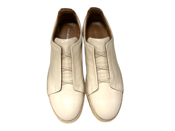 P01005 Sportivo- Elastic Vamp- Off White Cream